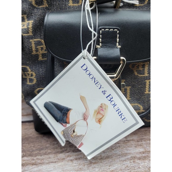 NWT Dooney and Bourke gray signature satchel - Picture 2 of 8